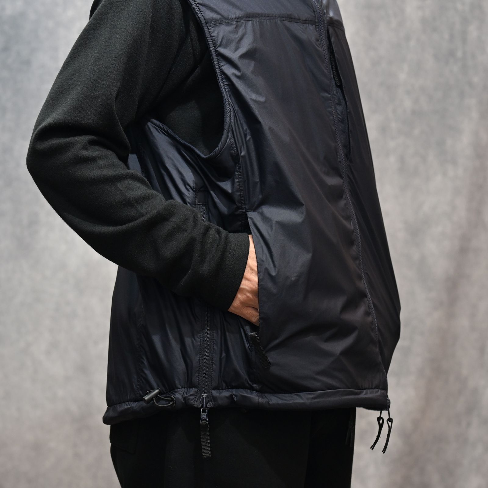 REVERSIBLE VEST （NAVY）｜リバーシブル ベスト｜9252-VE01-003