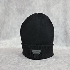 WOOL KNIT BEANIE (BLACK） /  （ブラック） 78001134