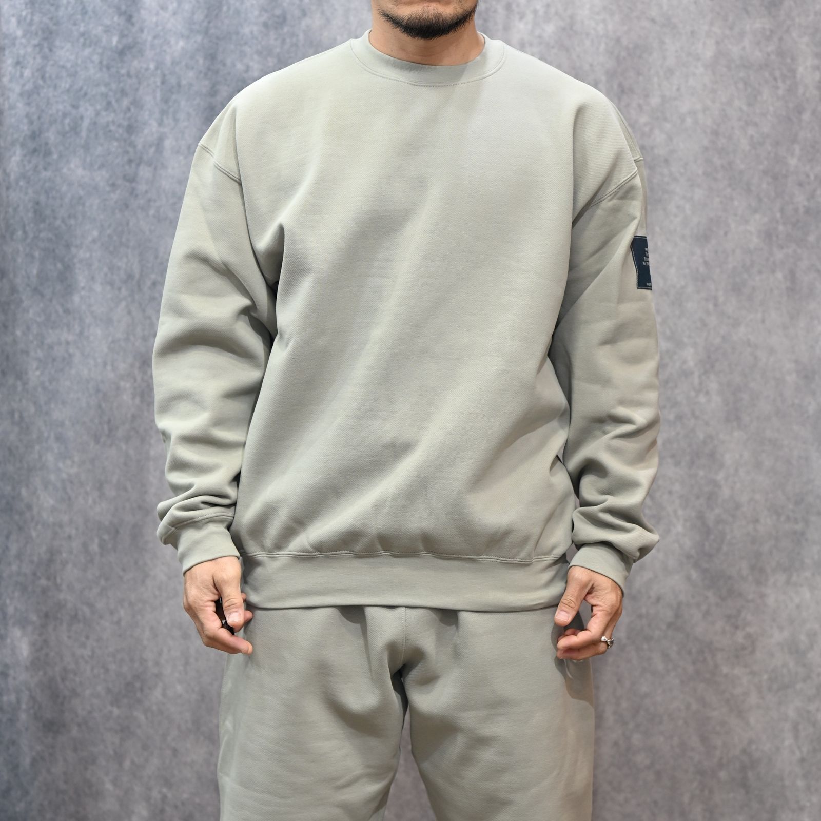 EXCHANGE SERVICE SWEAT SHIRT （BEIGE） / エクスチェンジ スウェットトレーナー （ベージュ） 9252-CS81