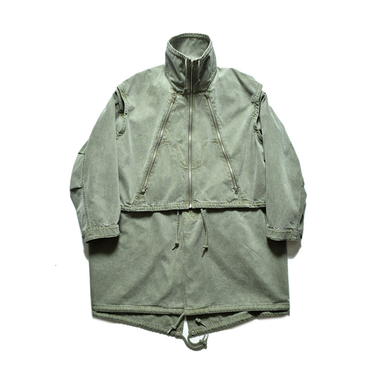 S.Blouson Docking Denim Mods CT （KHA） /  ショートブルゾン ドッキングモッズコート （カーキ）