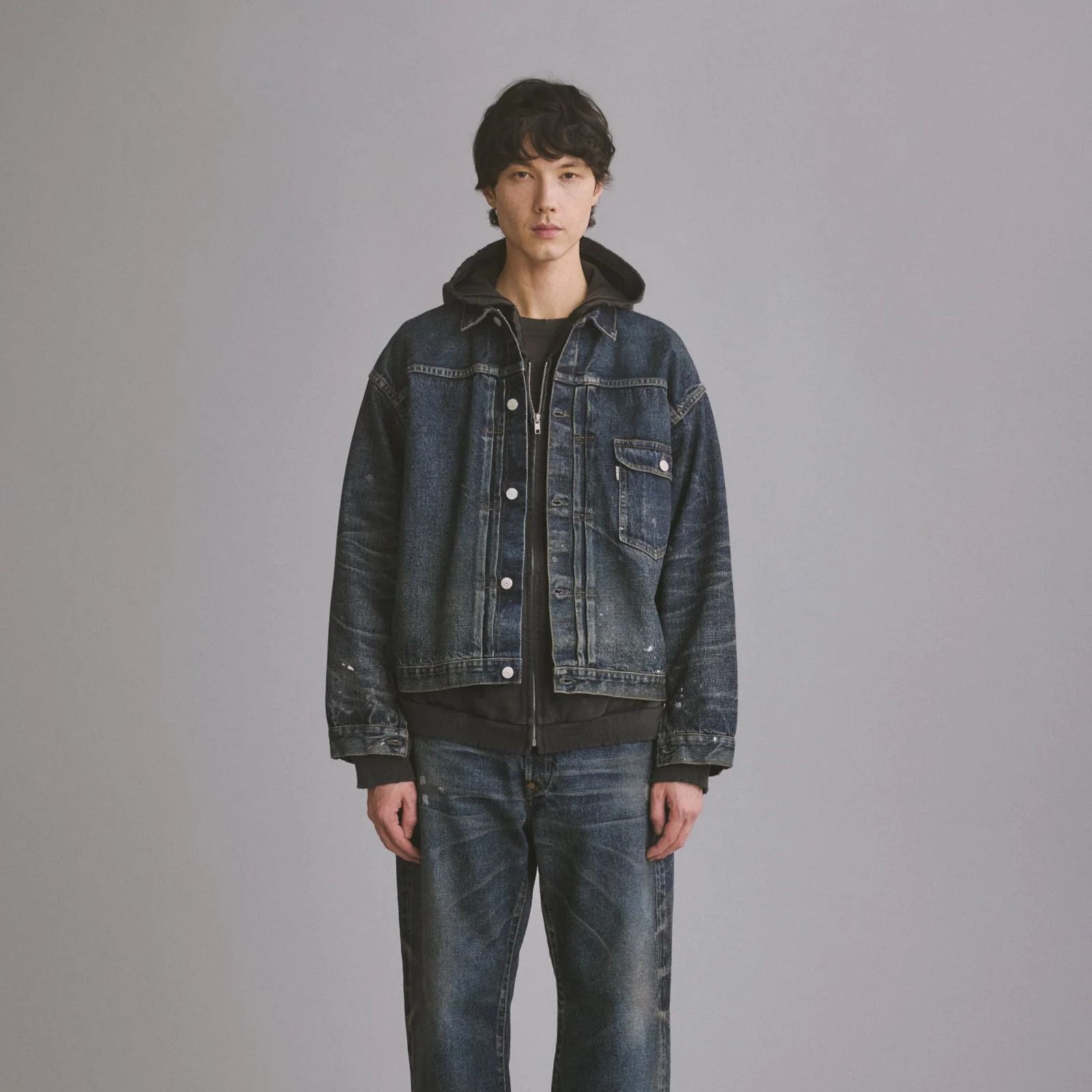 #001 T-BACK DENIM JACKET （INDIGO） / デニムジャケット ファースト （インディゴ） 2026SSJK-YY-0001
