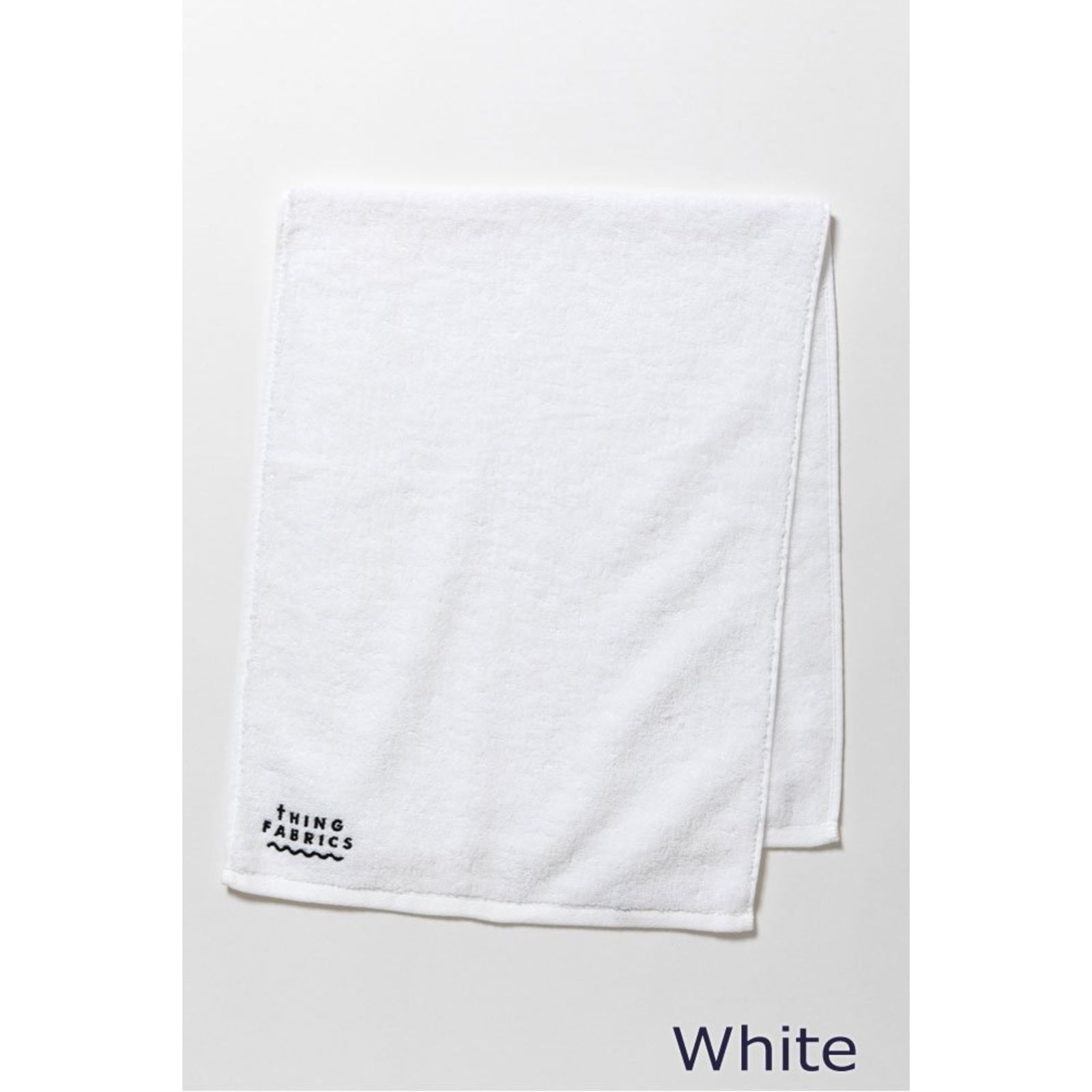 シングファブリックス フェイスタオル (ホワイト) | TIP TOP 365 Face Towel (White)