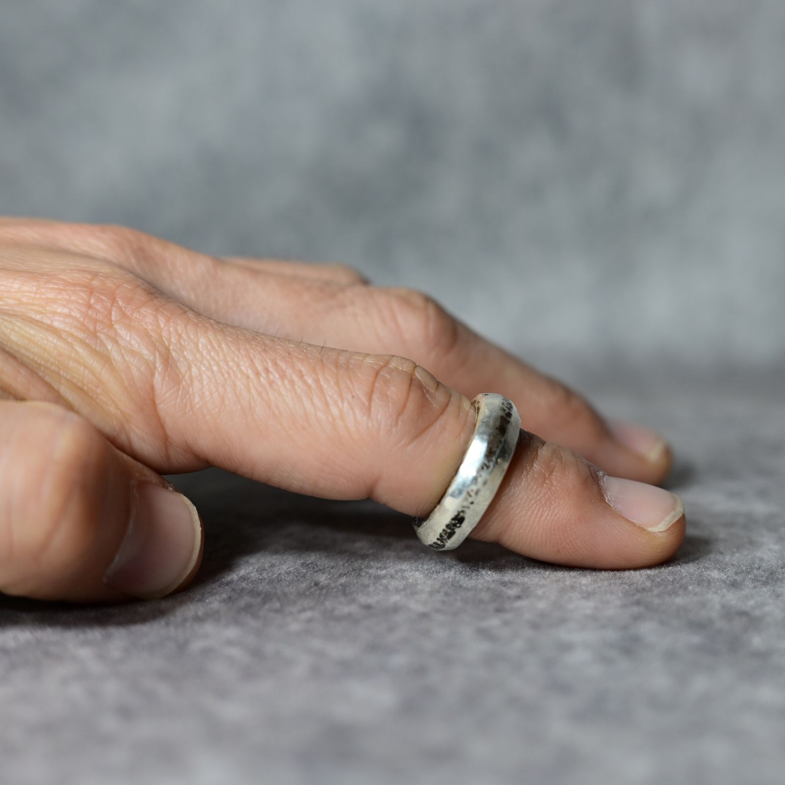 ROUND RING NARROW （13号）｜ SILVERS 純銀