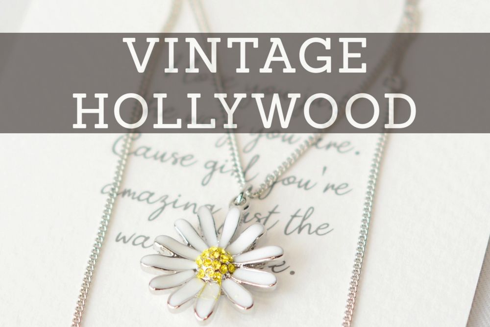 VINTAGE HOLLYWOOD / ヴィンテージハリウッド  【華々しくユニークなムードを醸し出すアクセサリーブランド】 数多くのアーティストが愛用で話題となっております！