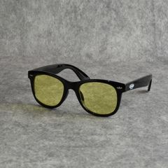 CUTRATE LOGO GLASSES (YELLOW) / カットレイト ロゴ サングラス