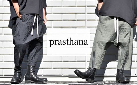 prasthana - プラスターナ 22AW | quilting passive pants | P-1503002
