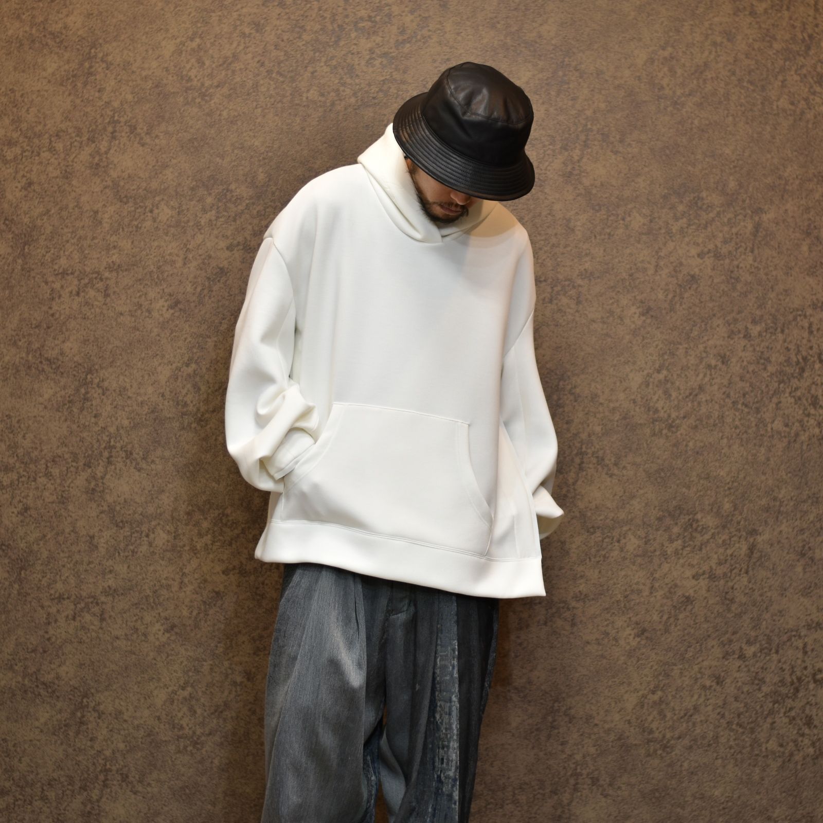 ジップベント フーディ / LB22SS-PK01-NM (WHITE)