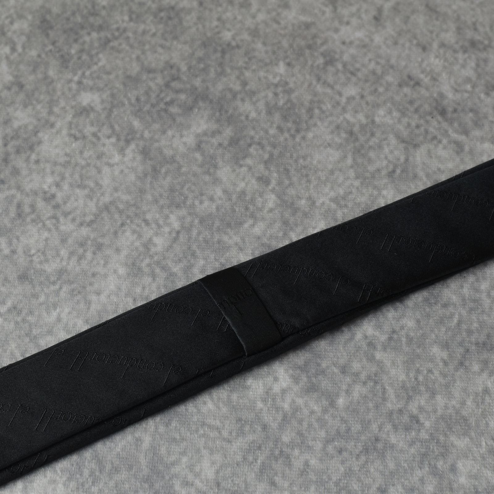 JACQUARD SILK TIE (BK) / ジャガード シルク ネクタイ