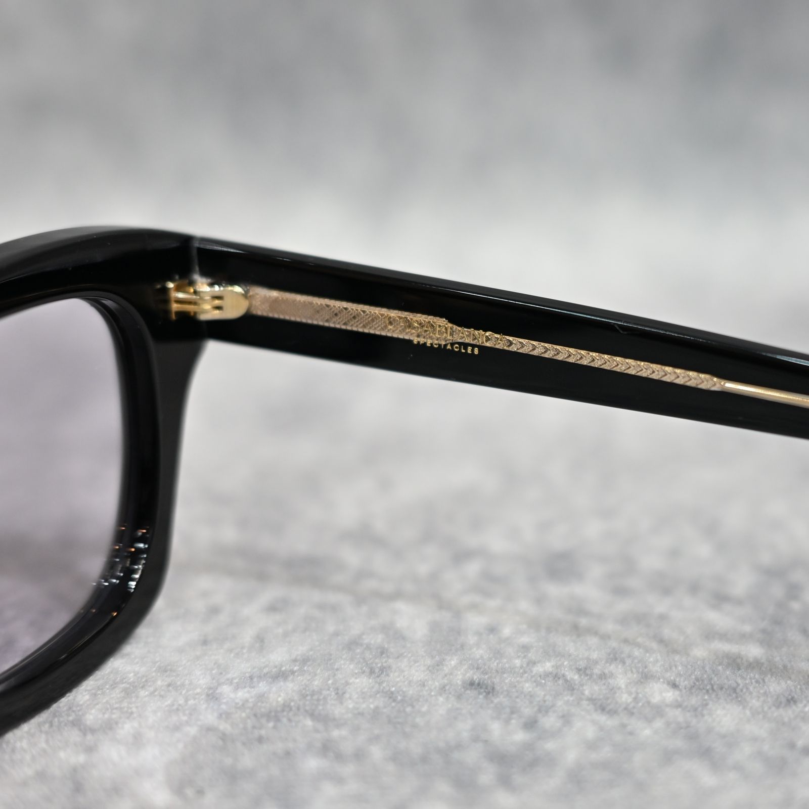 THE LINE × CASABLANCA サングラス タイプ 1 （BLACK×L.GRAY / ブラック×ライトグレー） CAS-01