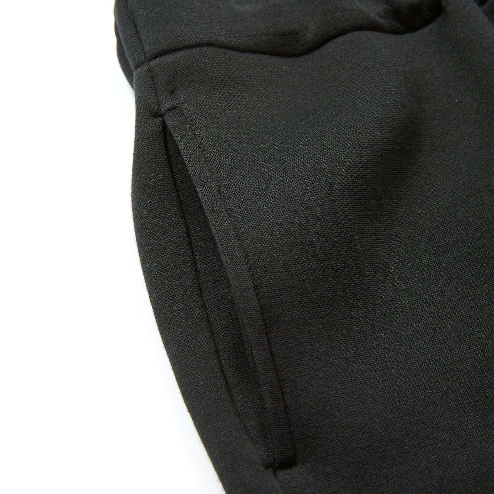 HIGH GAUGE DOUBLE KNIT SWEAT RELAX PANTS (BLACK)｜ダンボールニットスウェットパンツ｜CL-25AW020