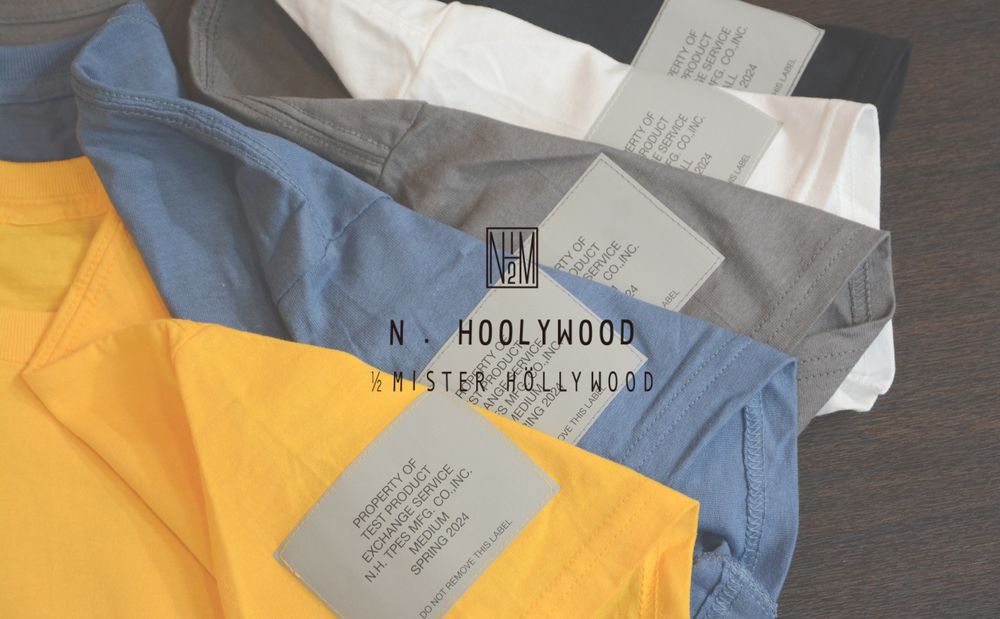 N.HOOLYWOOD｜エヌハリウッド 本日12時より発売開始アイテム!!