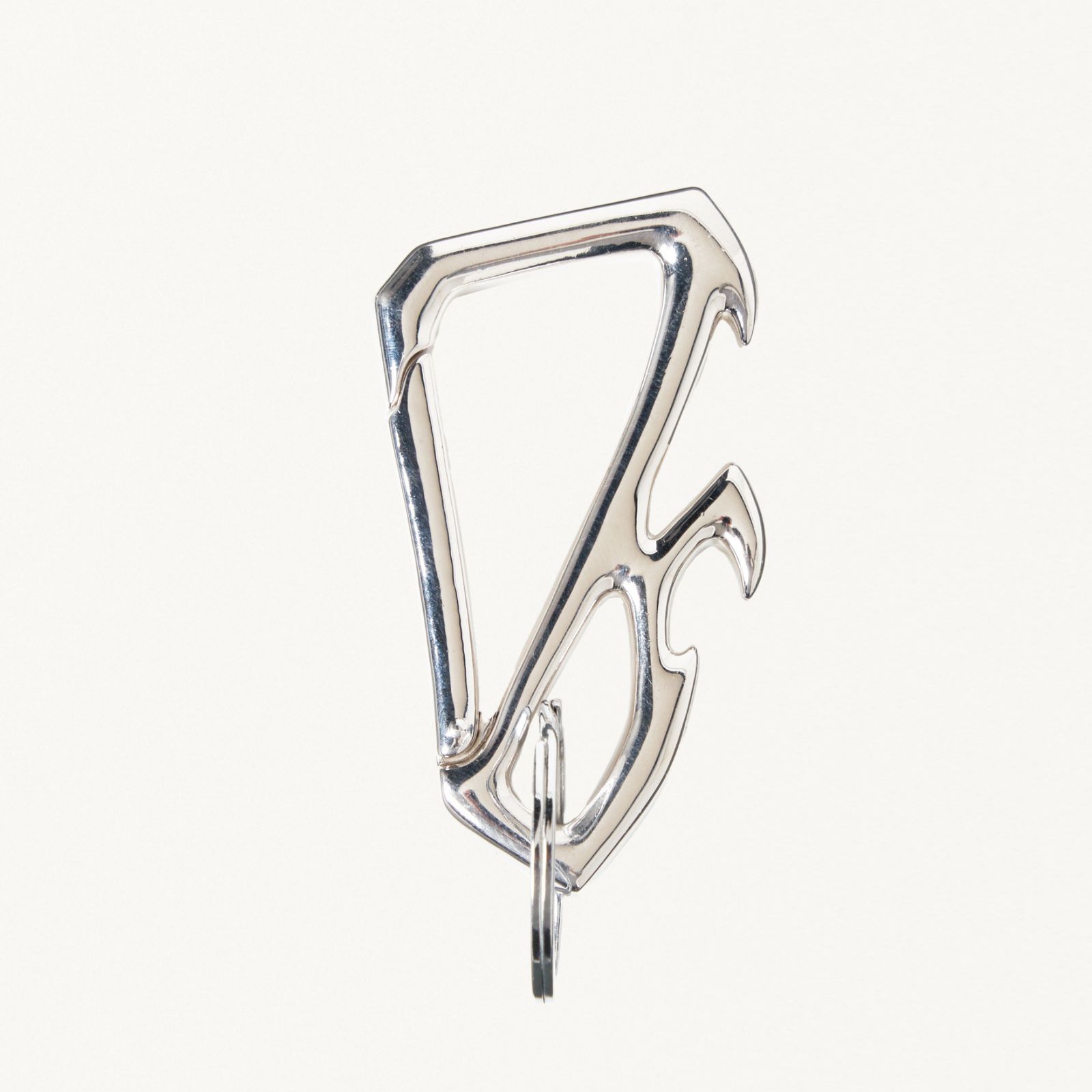 FLAME CARABINER (SILVER / シルバー）