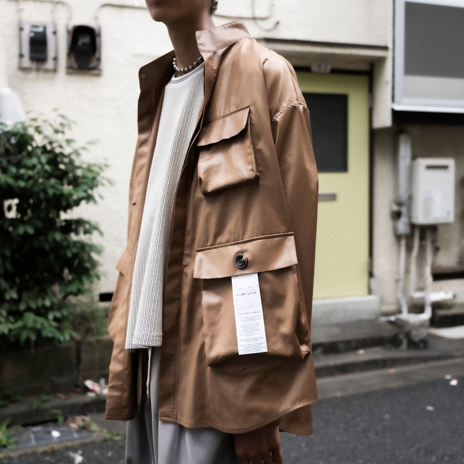 M-65 シャツジャケット (BROWN) / LB25SS-SH07-FFL