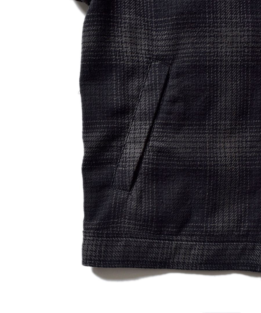 MINEDENIM - Grandrelle V.Check Flannel Zipup BZ | chord online store