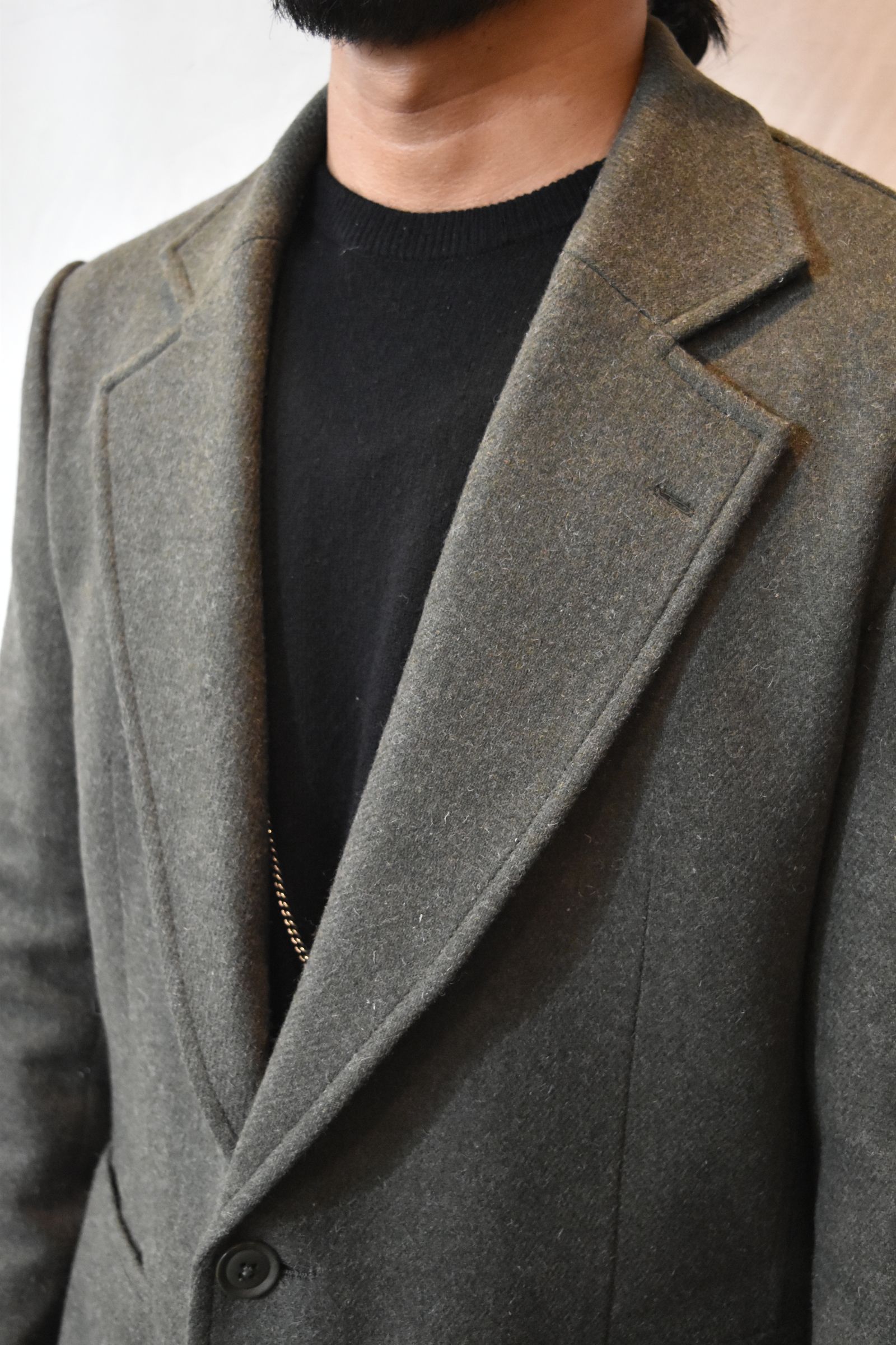 Twill flannel jacket