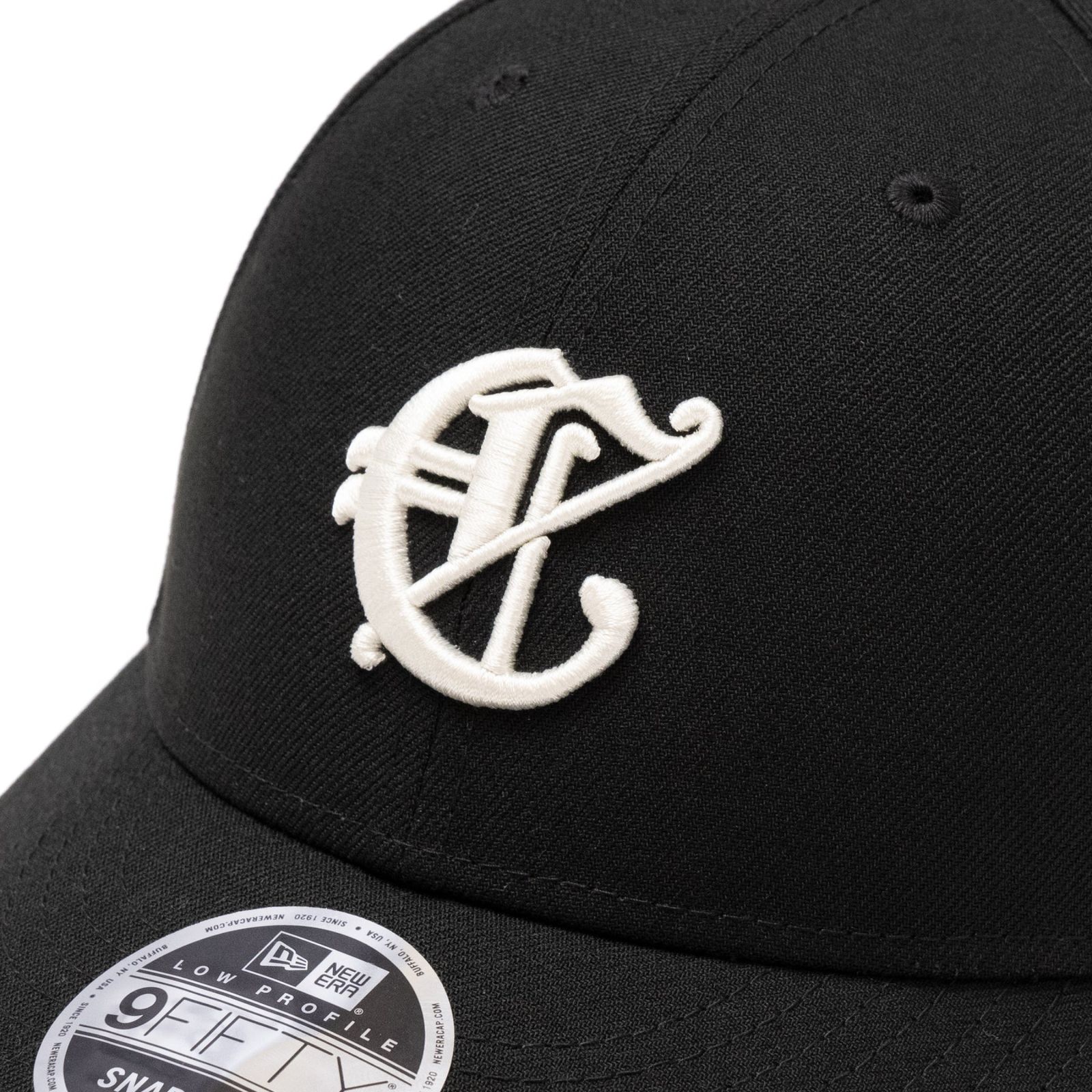× NEWERA CAL LOGO BASEBALL CAP ＜LIMITED＞ (BLACK) / ニューエラ キャリーロゴ ベースボールキャップ