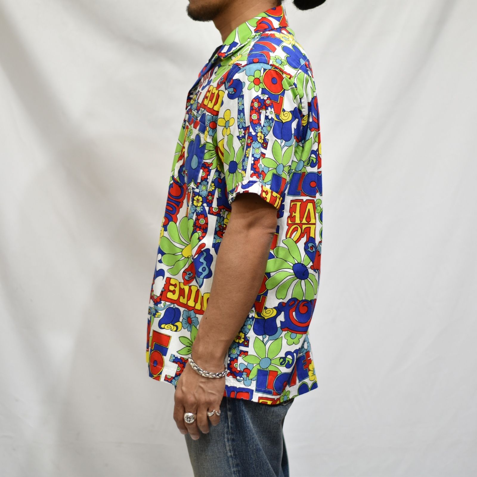 L.Juice Denim S/S Open Collar SH