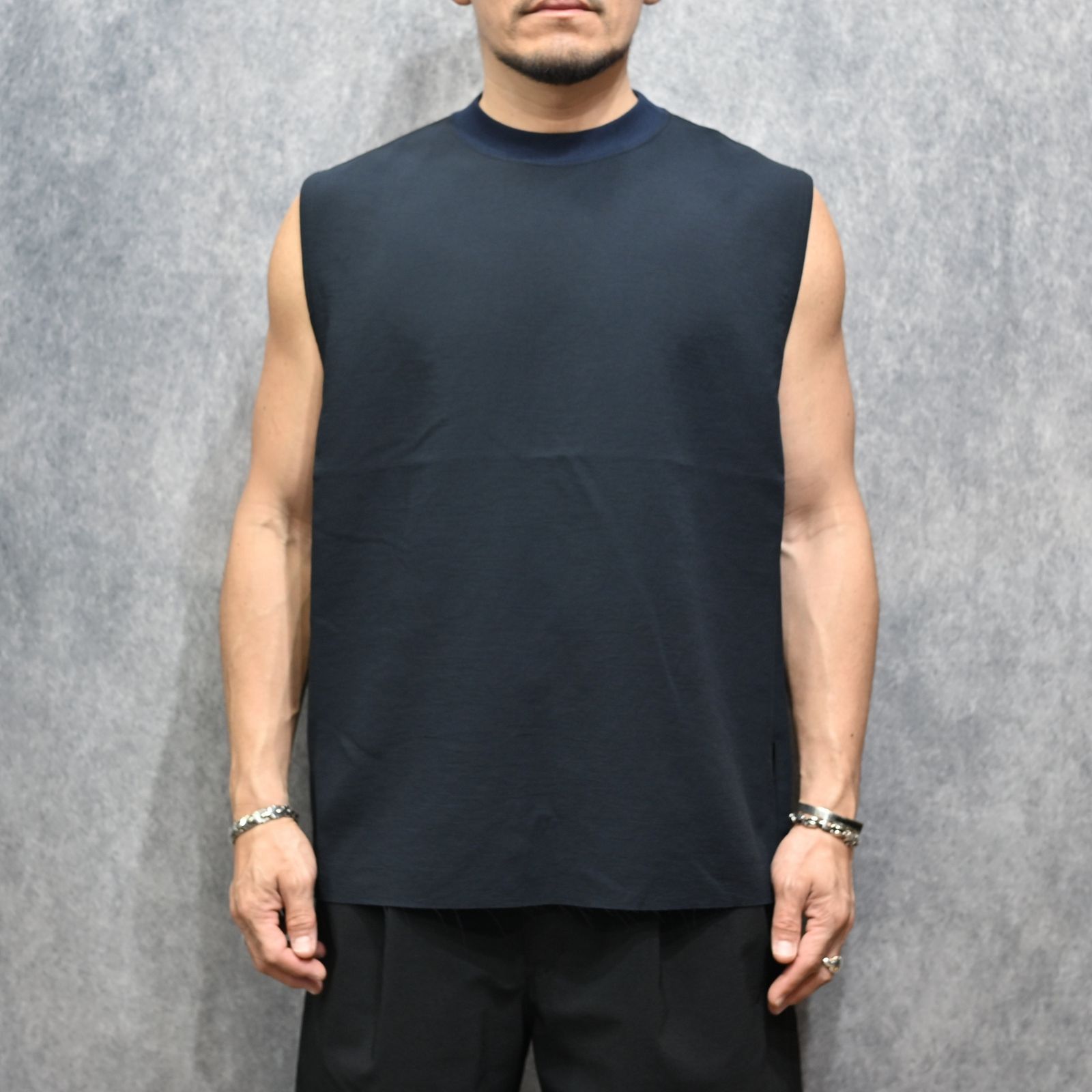 TANK TOP （NAVY / ネイビー）｜ノースリーブ｜2261-CS52-010
