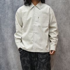 14W T/C CORDUROY SHIRT JACKET (IVORY)｜コーデュロイ シャツジャケット｜CL-25AW008