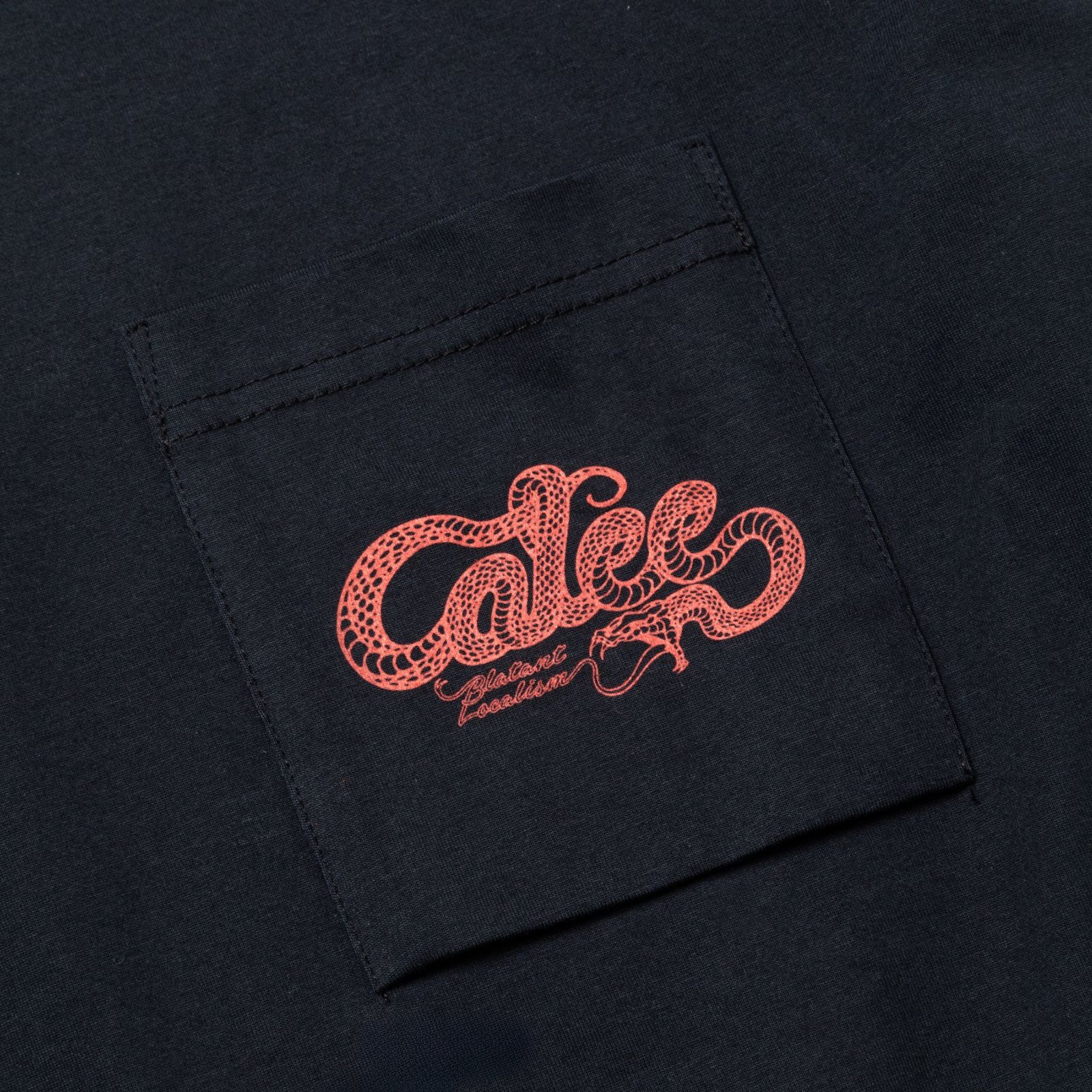 × SHELTECH®︎ CL SNAKE LOGO DROP SHOULDER TEE (BLACK) / シェルテック キャリー スネークロゴ ドロップショルダー 半袖Tシャツ