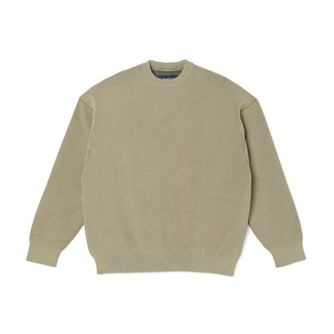EXCHANGE SERVICE TOPS KNIT （BEIGE）｜リバーシブル ニット｜9252-KT02-016