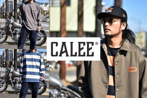 【22ss】CALEE キャリー ハイゲージ ボンディング コーチジャケット L