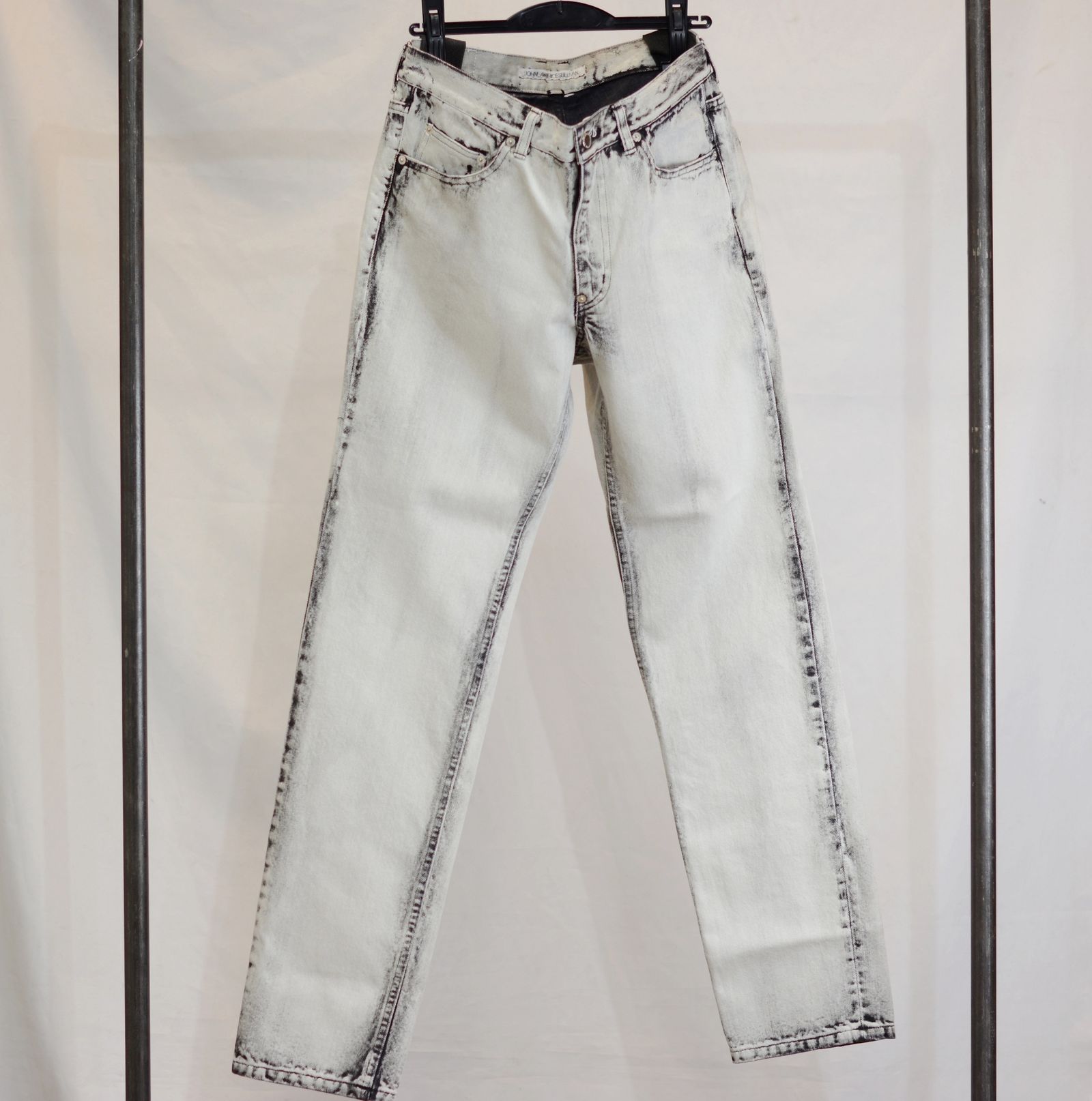 Bleached denim 5pocket pants | chord online store