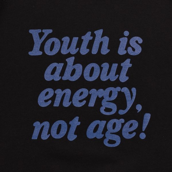 Youth is about TEE （BLK） プリント Tシャツ （ブラック）｜MDFBF08403