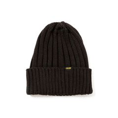 A/W KNIT CAP (BLACK) / アクリル/ウール ニットキャップ