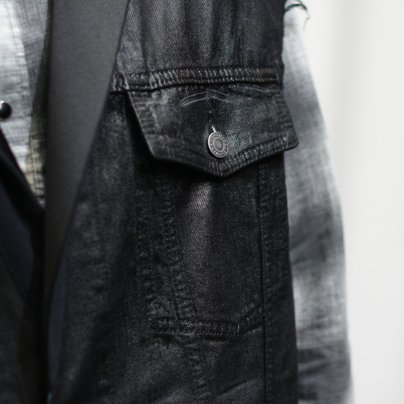 MINEDENIM - B.Covered Denim Tuxedo Gilet | chord online store