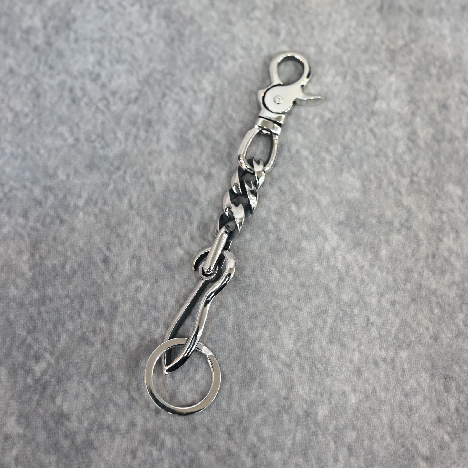 シルバー925 + ルビー キーチェーン (SILVER) ｜ 328-11