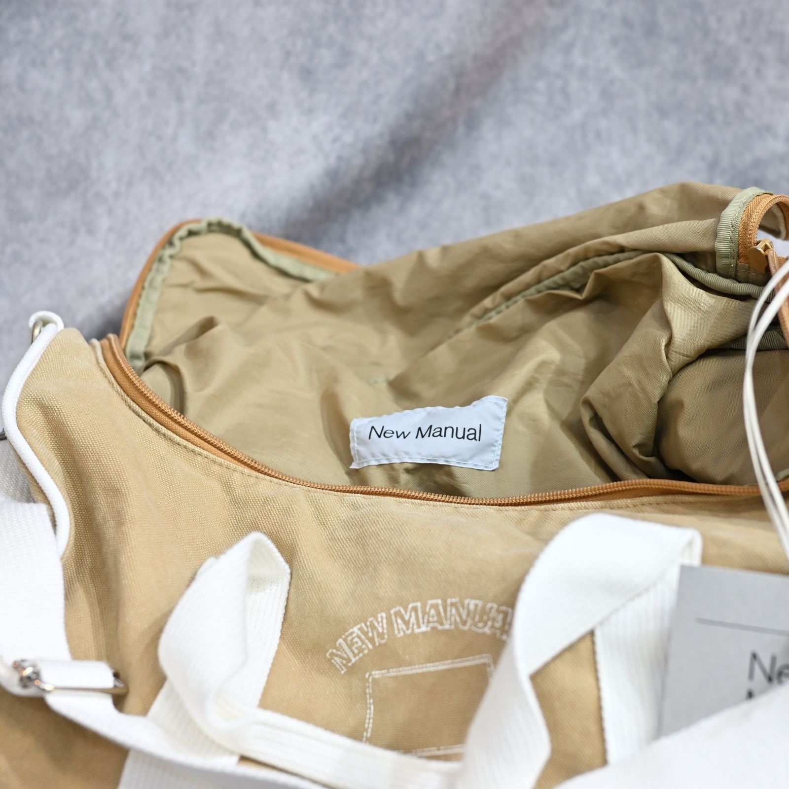 "SOUVENIR" DRUM BAG （BEIGE） / ドラムバッグ （ベージュ） 2026SS-GD3-YT