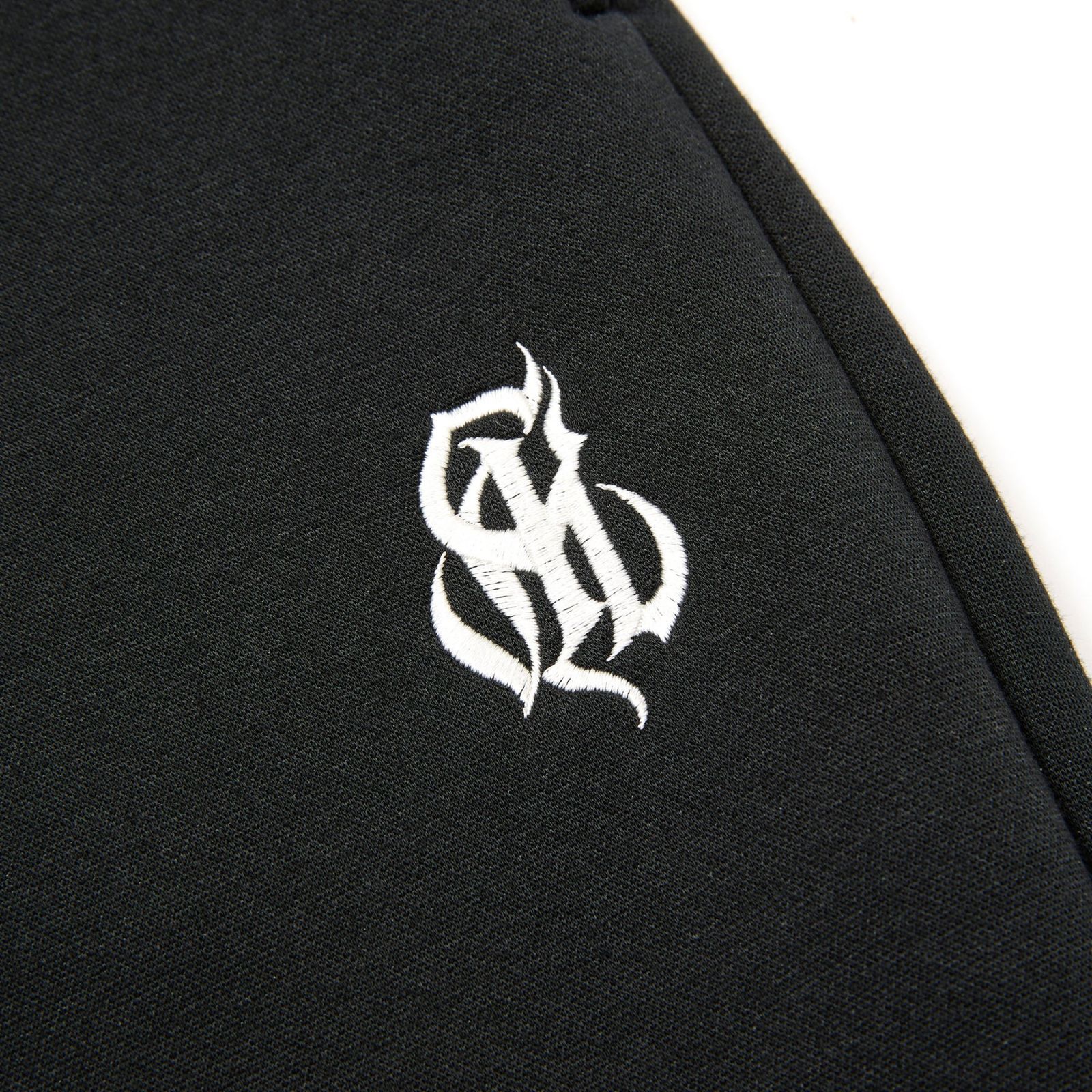 HIGH GAUGE DOUBLE KNIT SWEAT RELAX PANTS (BLACK)｜ダンボールニットスウェットパンツ｜CL-25AW020