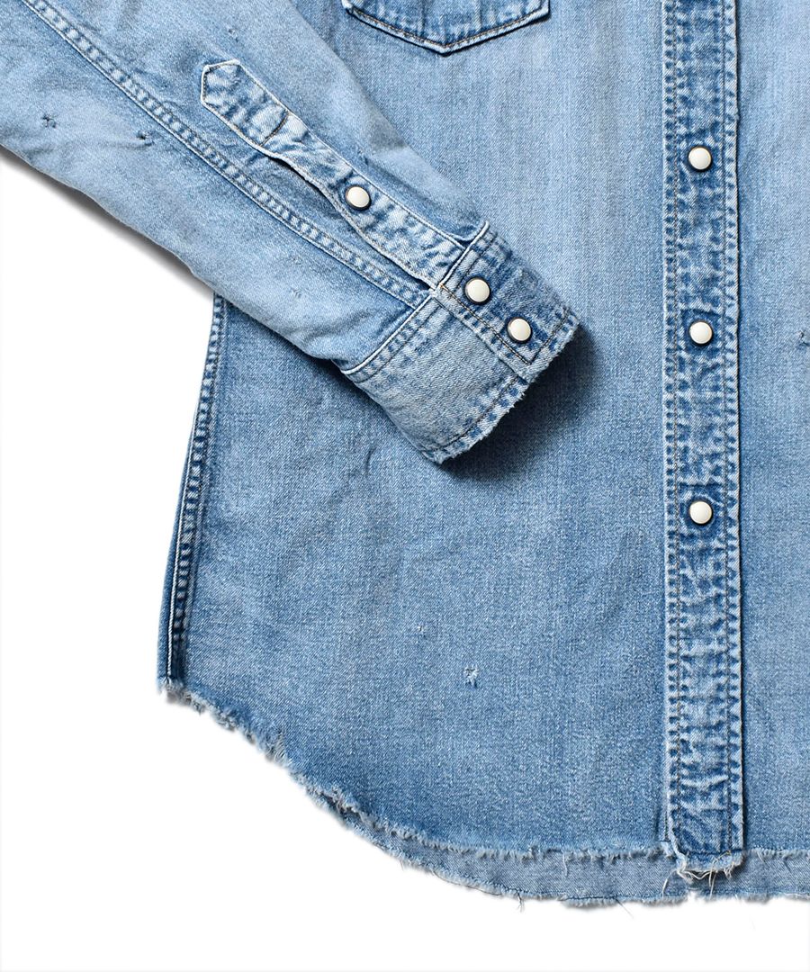 [STANDARD]  Denim Western SH USD / ウエスタン デニムシャツ （インディゴ）