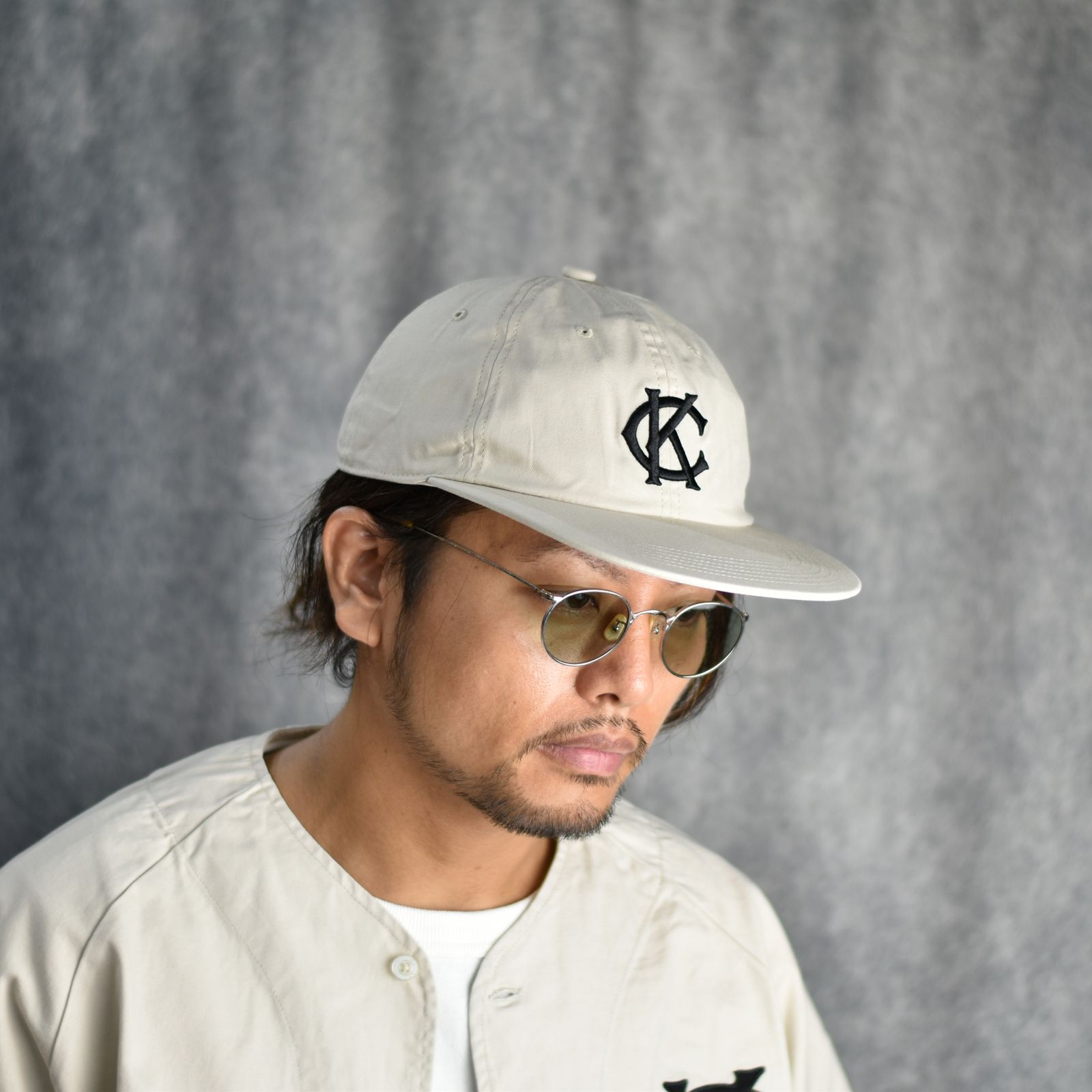 CALEE - × KEBOZ CAP (IVORY) / × ケボズ ベースボールキャップ | chord online store