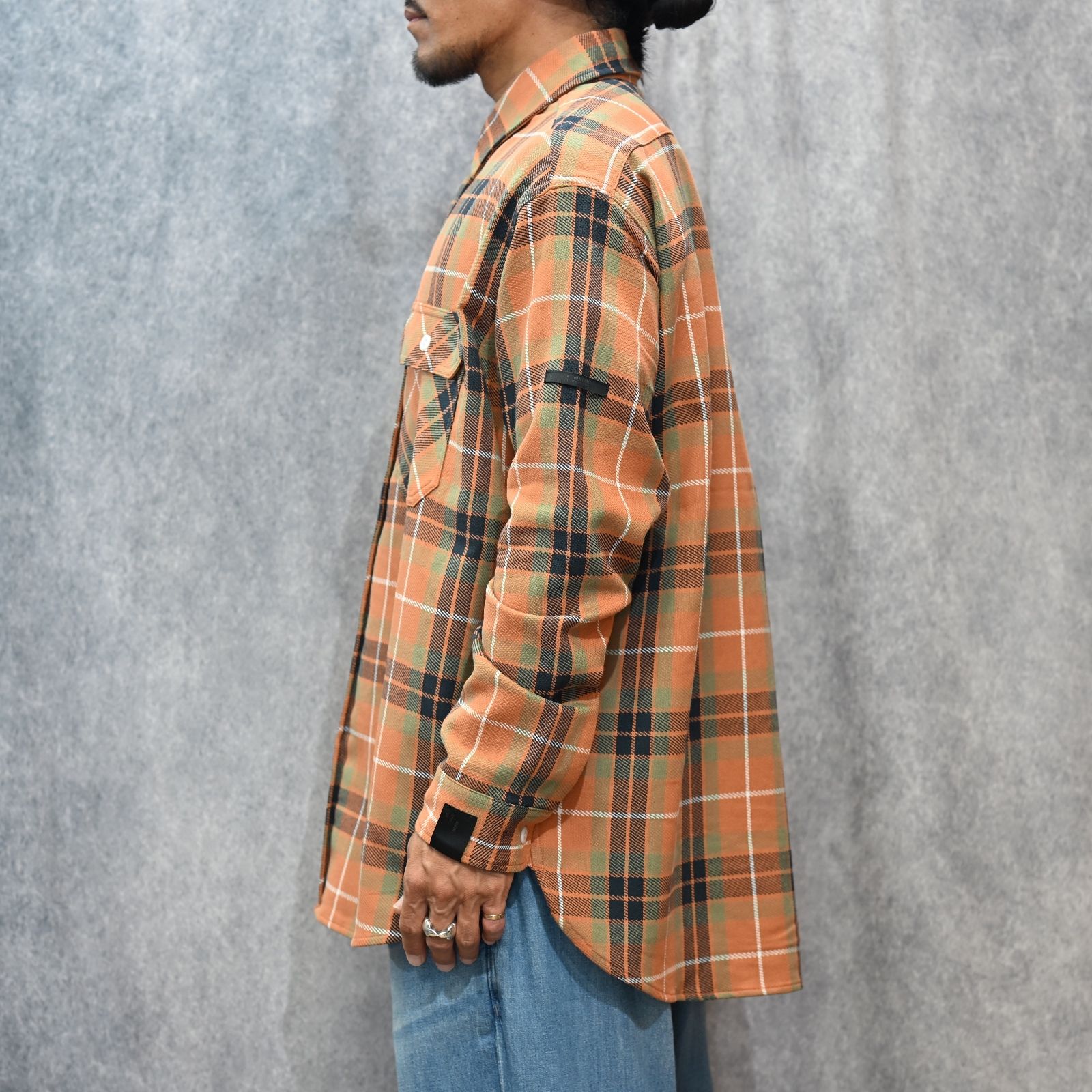 × BIG MAC SHIRT （ORG CHECK）｜× ビッグマック チェックシャツ｜2252-SH61-026