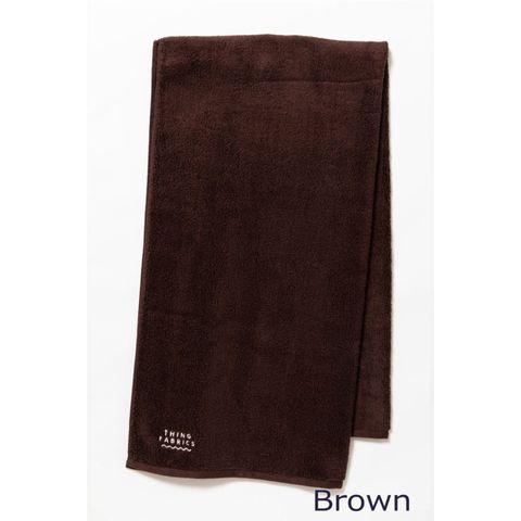 シングファブリックス バスタオル (ブラウン) | TIP TOP 365 Bath Towel (Brown)