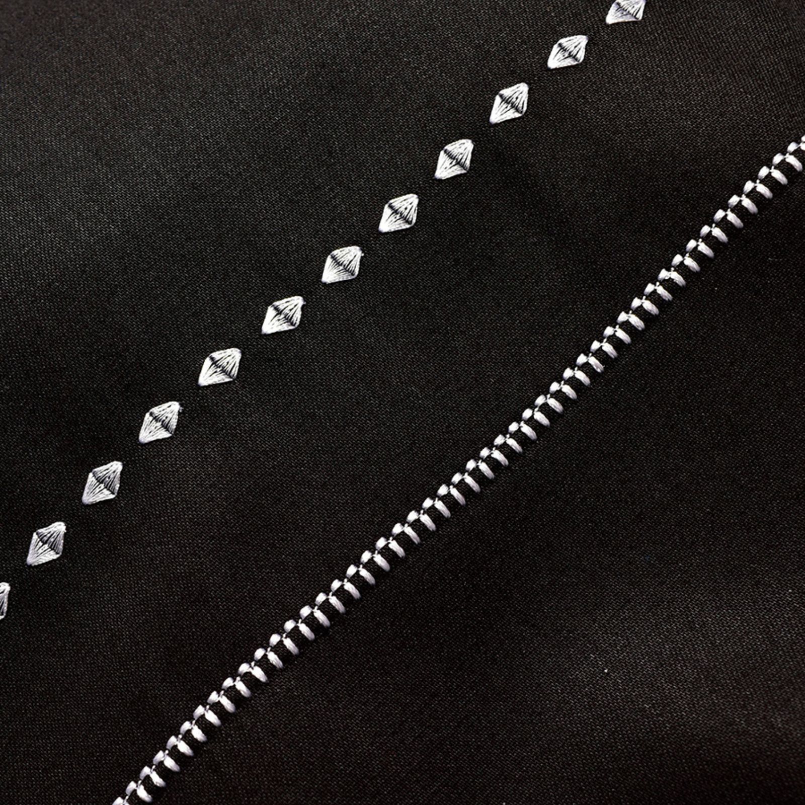 R.Embroidery Western JKT（BLK） / 刺繍 ウエスタン ジャケット （ブラック）