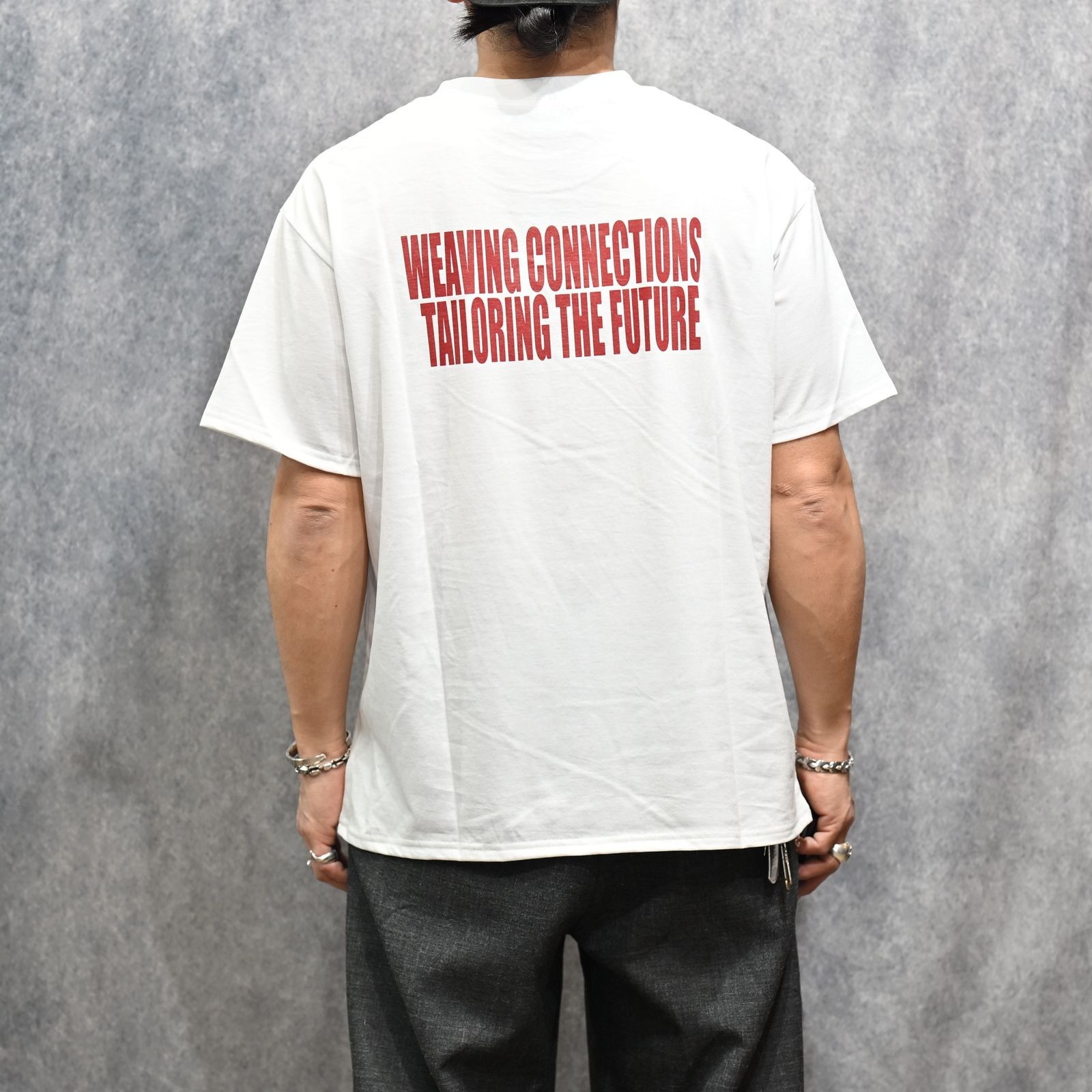 × YUKI TANAKA Photo Print T-SH （WHT）フォトプリント Tシャツ （ホワイト）｜YT-MND-08