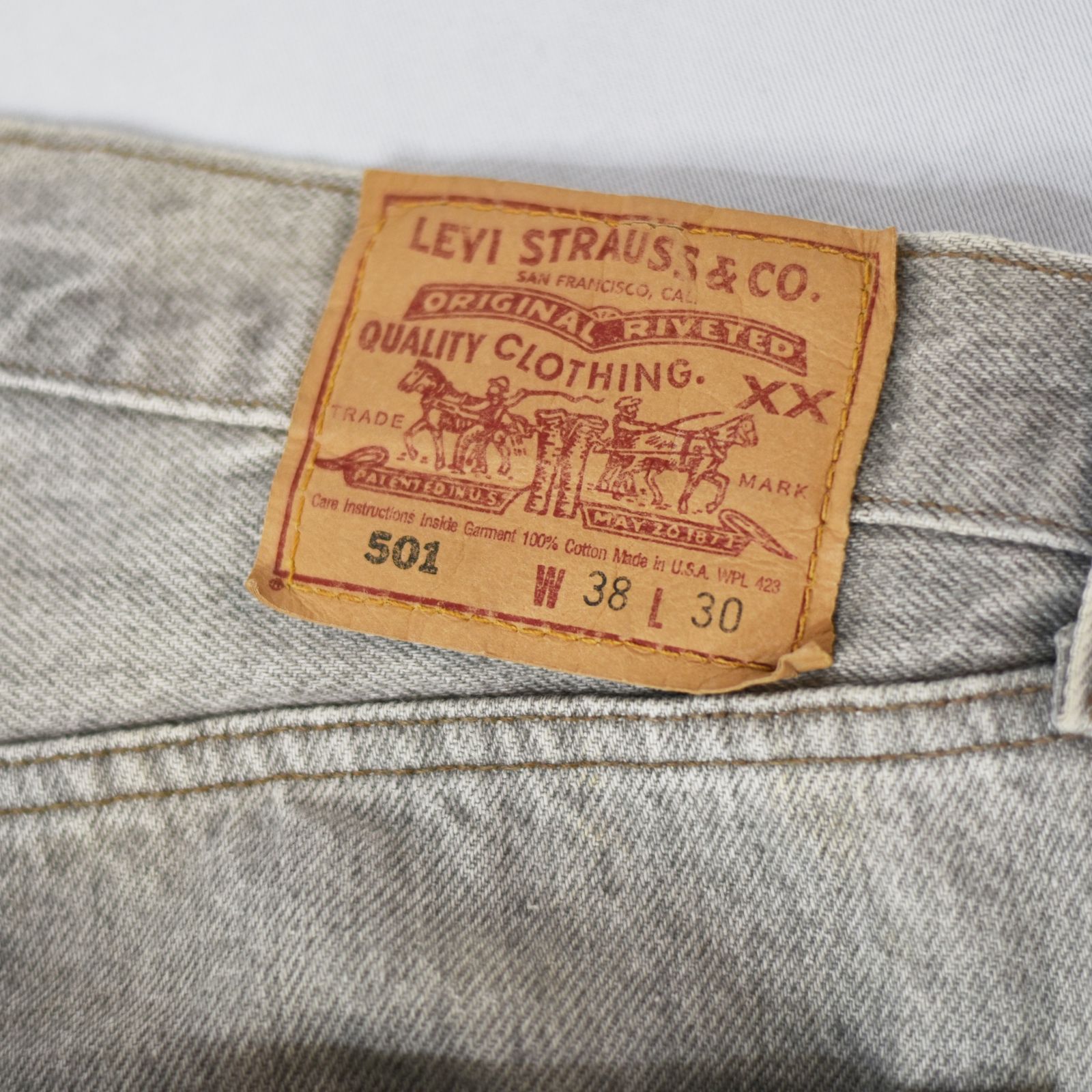 古着 90's / Levi's 501 - 0648 USA製 デニムパンツ /  表記サイズ 38x30