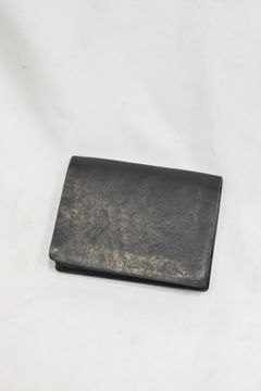 イタリアンダブルショルダー シワ加工プルアップ カードケース