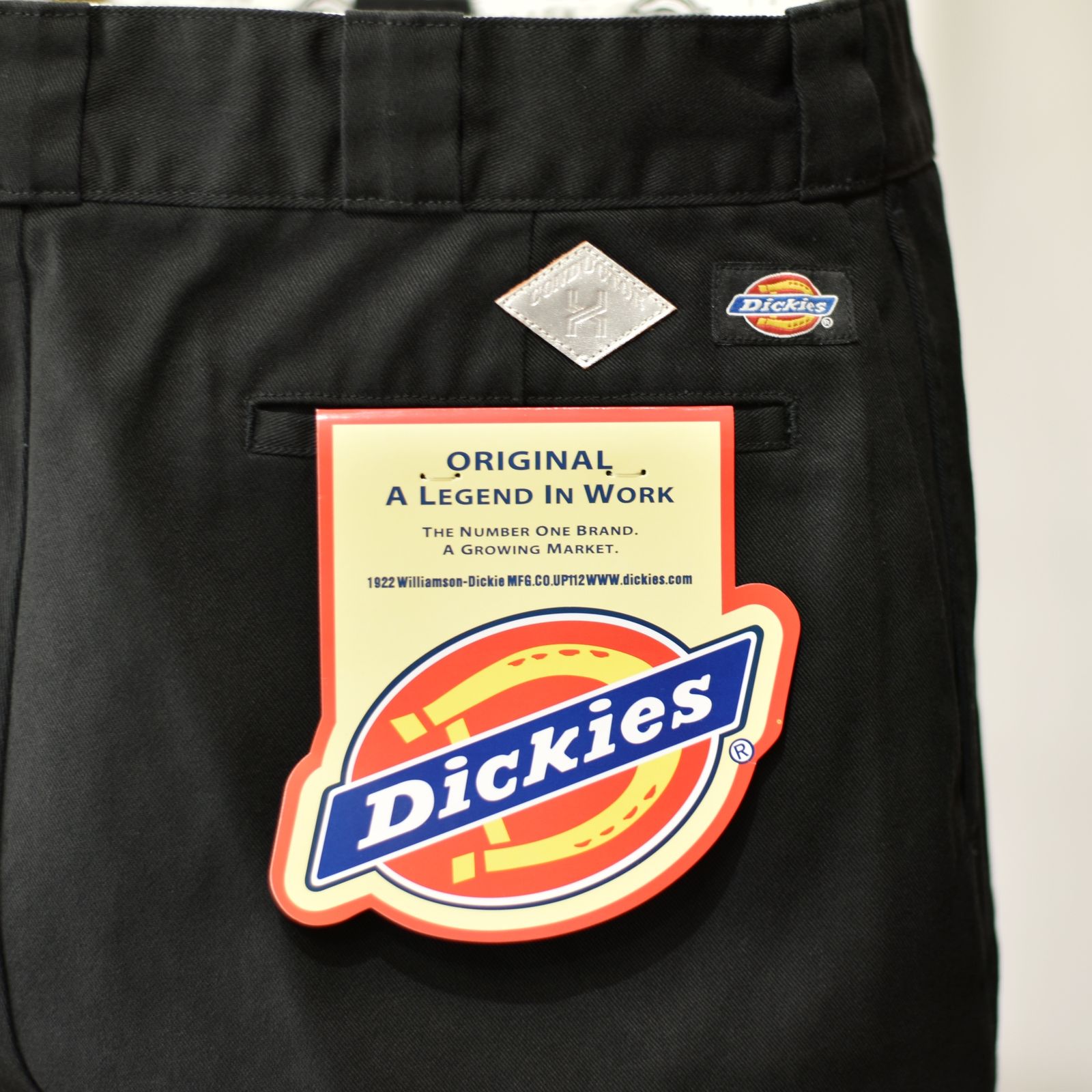 el conductorH - x DICKIES CLASSIC T/C 874 LACEUP TROUSERS (BK