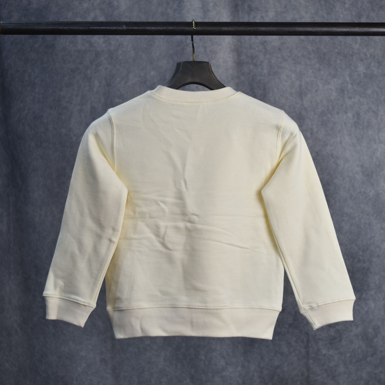 【KIDS】 "chord" EMBROIDERY 10.0OZ CREW NECK SWEAT (NATURAL) / ロゴ刺繍 10.0オンス クルーネック スウェット (ナチュラル)
