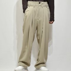 ハイウエストワイドパンツ / LB22SS-PT03-DT (BISCUIT)