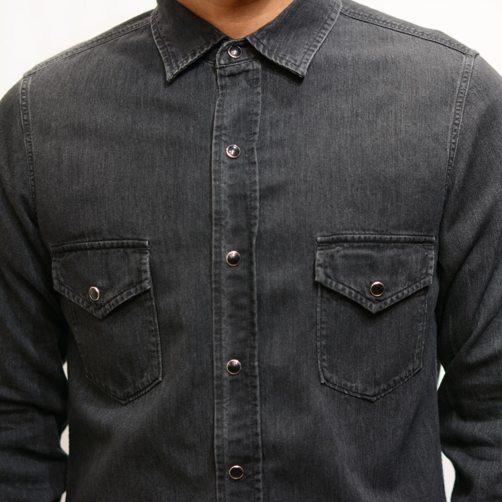 MINEDENIM - [STANDARD] Denim Western SH BLK / ウエスタン
