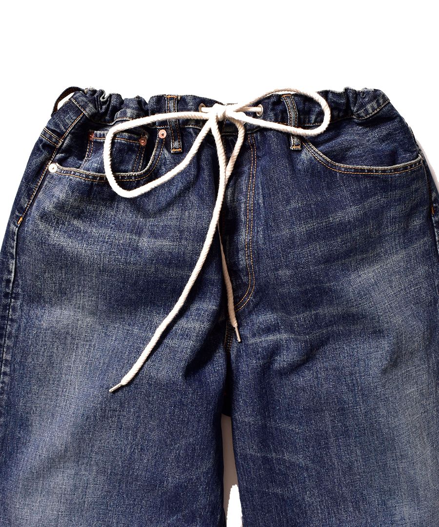 ライトニングボルト 登坂広臣着用 Denim Drawstring E.Wide 5pocket