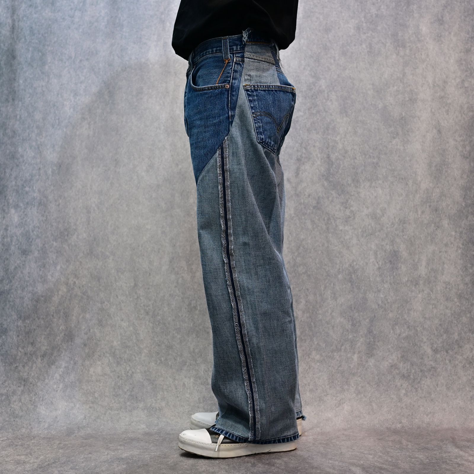 OLD PARK×MINEDENIM Inside out Chaps Jeans （USS） / MND-25SSOP002