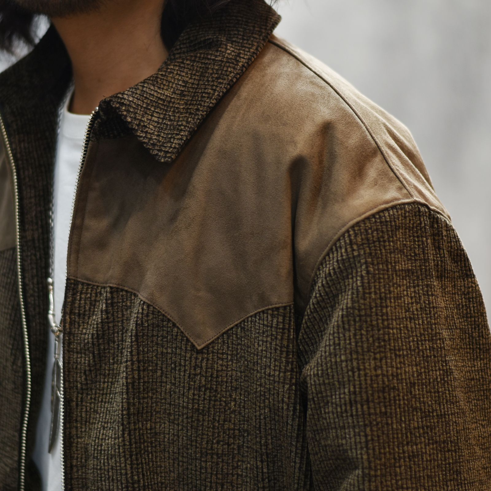 CORDUROY WESTERN JACKET (BROWN)｜コーデュロイ ウエスタン ジャケット｜CL-25AW039