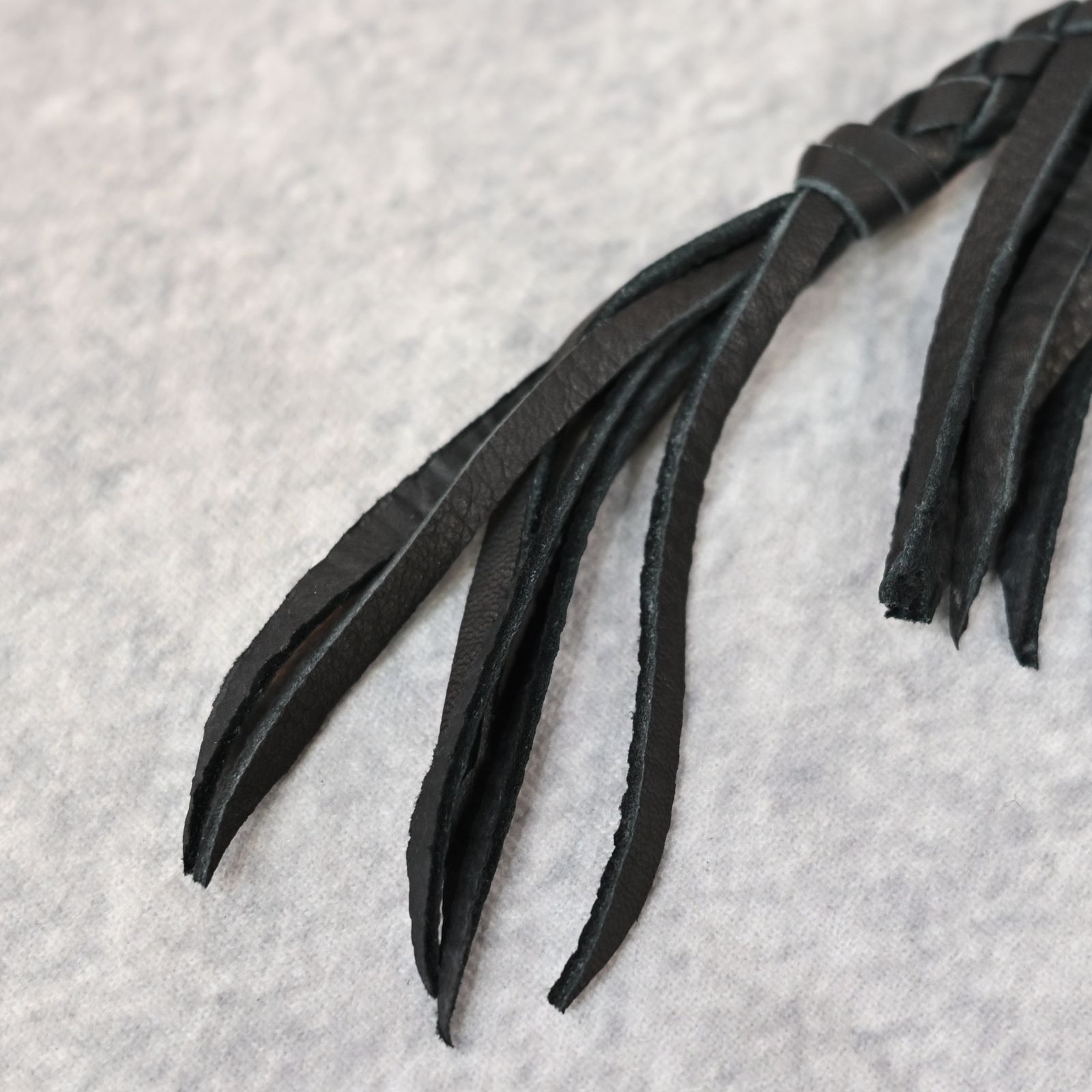 ディアスキン メッシュ キーホルダー （BLACK） 367-01