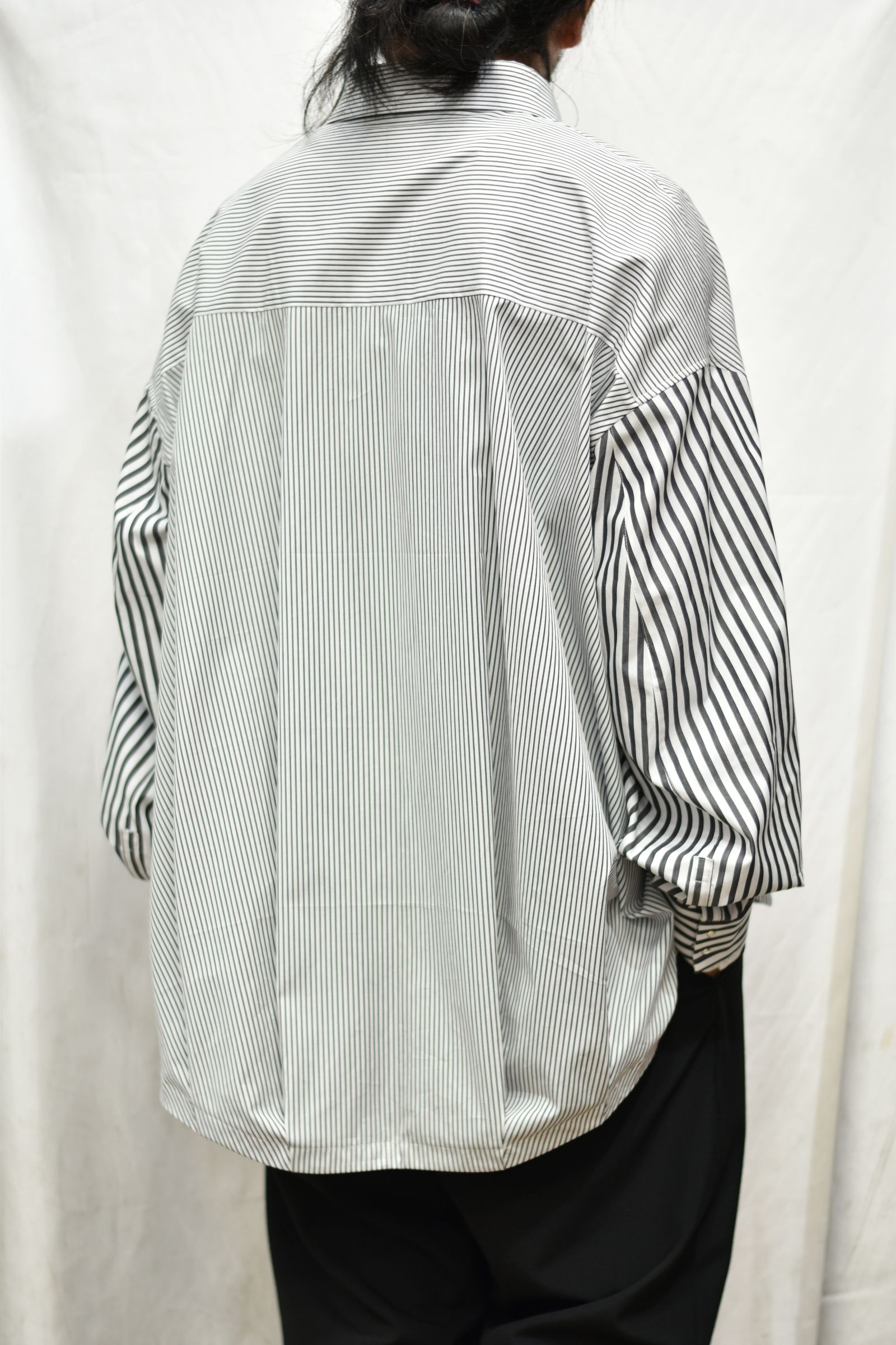 カフスレイヤーシャツ / LB21FW-SH02-AL (STRIPE)